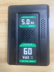 60V 5Ah Battery for Greenworks Pro 60V Max Lithium Ion Battery LB60A01 LB60A02