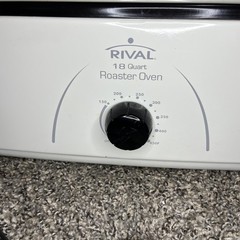 Rival 16-Quart Roaster Oven 150° to 450° F Temperature Control + 3 Compartments