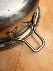 Saladmaster 9” Skillet 316ti Titanium Stainless With Vapo Lid (READ DESCRIPTION)