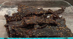 JUAN’S OLD SCHOOL BEEF JERKY 1lb Teriyaki HOT