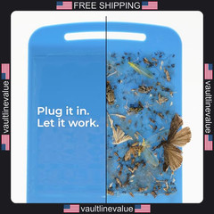 Wondercide fly trap starter kit indoor bug catcher for fruit flies gnats moths