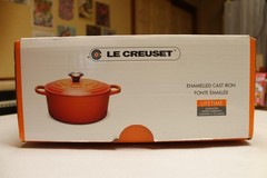 Le Creuset Signature Round Casserole/Oven 5.5 Qt. 10.25 In. Flint Oyster NEW ^