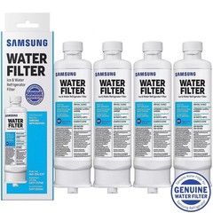 4 PACK Genuine Samsung DA97-17376B HAF-QIN/EXP REFRIGERATOR Water Filter US