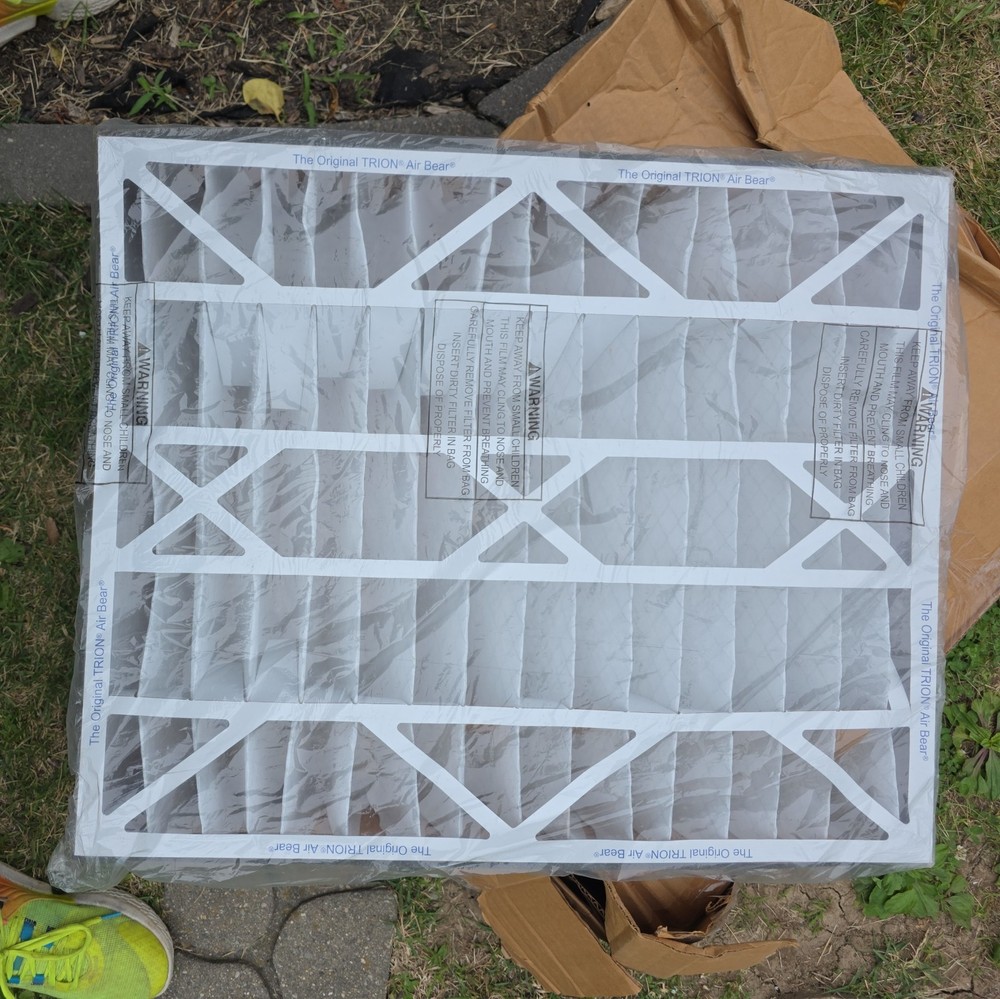 Trion Air Bear 255649-102 – Pleated Furnace Air Filter 20″x25″x5″ MERV 8