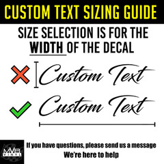 Japanese Custom Text Vinyl Decal Sticker – Personalized Hiragana Kanji Katakana