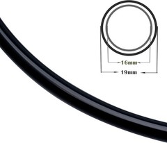 Food Grade Silicone Tubing – High Temp, Flexible, 5 Ft Black for Home Brewing…