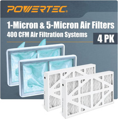 Air Filters for WEN 3410 Air Filtration System 4 Pack