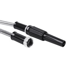 25 -100FT Stainless Steel Metal Flexible Lightweight Garden Water Hose Pipe
