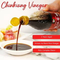 NPG Authentic Chinkiang Vinegar 19.61 Fl Oz 580ml, Aged 3 Years Premium Quality