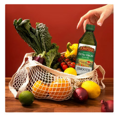 Pompeian Smooth Extra Virgin Olive Oil – 16 fl oz (Pack of 2)