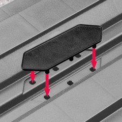 (2 pack) 4 Tier Tote Rack, Holds Four 27 Gallon Industrial Storage Totes, Heavy