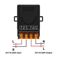 AC Wireless Remote 110V-240V 30A RF Relay Control Remote Switch 433Mhz Receiver