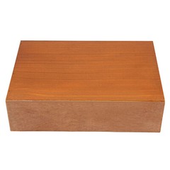Single-Drawer Storage Box Wooden Desktop Jewelry Organizer Desktop Drawer