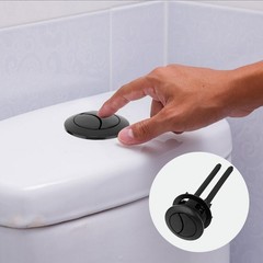 38mm/1.5in Toilet Push Button Replacement, Adjustable Dual Flush Toilet Butto…
