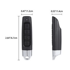 4 IN 1 Wireless Remote Control Duplicator 433MHz Remote Control Key Clone Copy