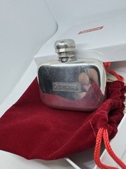 Supreme Pewter Mini Flask Silver One Size F/W 20