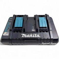 Makita DC18RD 18V Lithium-Ion Dual Port Rapid Optimum Charger, 2-Port