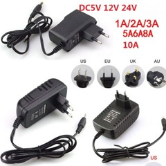 AC110 220V Power Supply Adapter LED Strip 1A 2A 3A 5A 6A 8A 10A DC 5V 12V 24V
