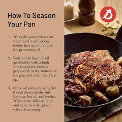 De Buyer Blue Carbon Steel Non-Stick Oven Safe Fry Pan 2mm Thick, Black