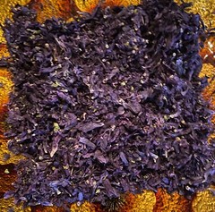 Blue Mallow Petals or Flowers Wild Harvested Dried Herbal Tea Malva Sylvestris