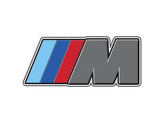 #0664 BMW M Series Logo #1 Waterproof Vinyl Sticker Decal Die-Cut