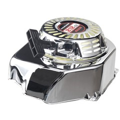 Silver Pull Start Recoil Starter w/Cover For Predator 212 Honda GX160 GX200
