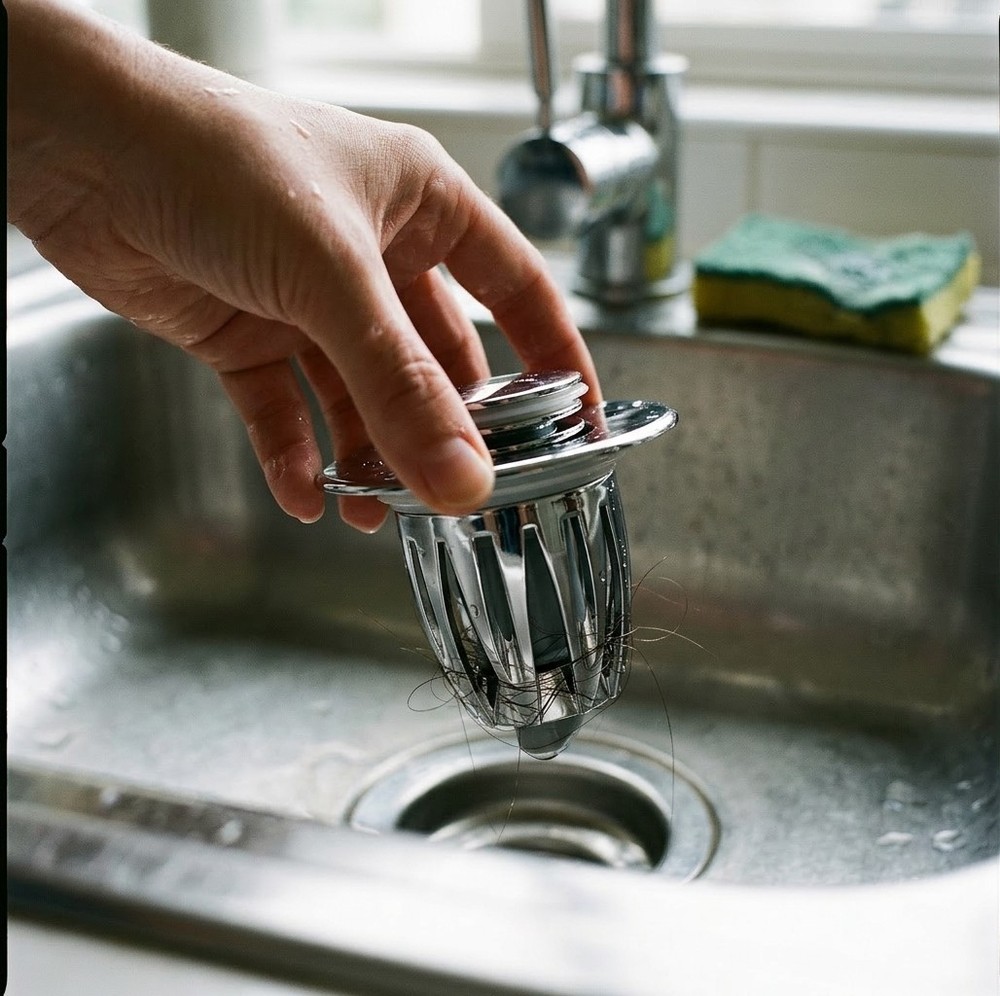 Bathroom Sink Pop Up Drain Stopper Anti-Odor Filter Screen 1 Piece