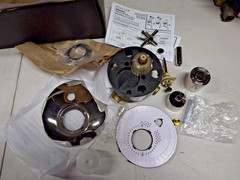 Porcher domaine ballance valve with diverter kit parts only as is see pics