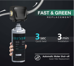 Under Sink Water Filter System, Remove 99.99% Chlorine, Lead, Bad Taste&Odor…