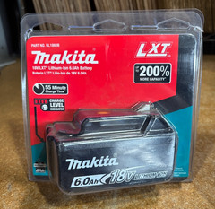 Genuine Makita 18V 6.0Ah Lithium Ion Battery BL1860B LXT Cordless Power Tool