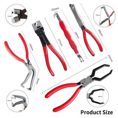 10 Electrical Disconnect Pliers Set for Cars, Automotive Connector Tools