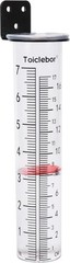 Outdoor Rain Gauge 8.11″ Height with Visible Red Float for Accurate Measurements