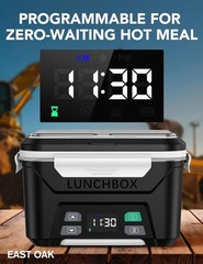 Cordless Electric Lunch Box for Adults, Heated Lunch Box Battery Powered