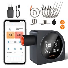 INKBIRD Automatic Smoker Fan Controller WiFi Bluetooth Infrared Thermometer Gun