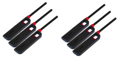 6 Pack Handi Gas Lighter BBQ Kitchen Stove Fireplace Grill Long Lighters New