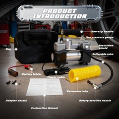 150 PSI Digital Display Tire Inflator Car Air Pump Compressor Portable Auto 12V