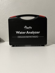 Pawfly 7 in 1 Digital Water Testing Kit, 50 Strips Hot Tub Test Kit Digital Pool