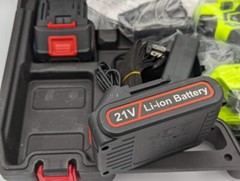 Impact Wrench Gun BRUSHLESS Cordless 20V Li-Ion 1/2” Driver 2200RPM 2 BATTERIES