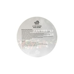 Smart Home 12-inch Non-Stick Red Fry Pan