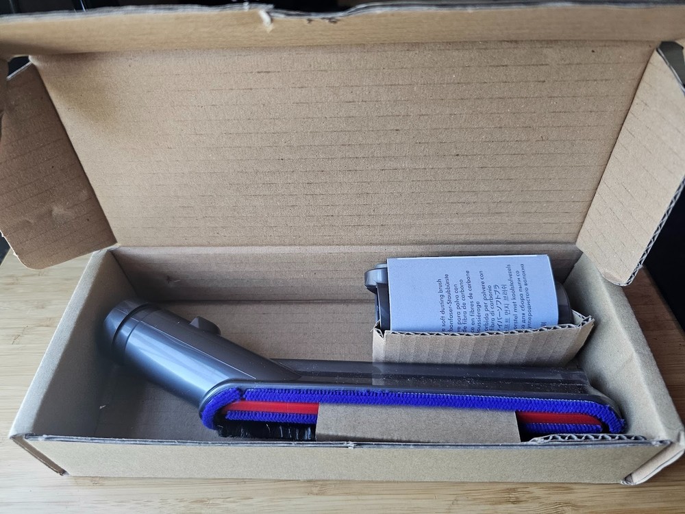 Dyson Carbon Fibre Soft Dusting Brush with Click Adaptor-966599-01- NEW