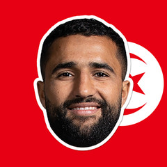 Tunisia Coast National Team Big Head Cutout – Ali Abdi, Anis Ben Slimane