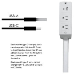 Electrical Outlet Expander Power Socket Rotating Extender Sofas Nightstands Desk