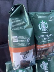 6 Bag Lot PIKE Starbucks Medium Roast Coffee Ground 12 Oz New Sealed