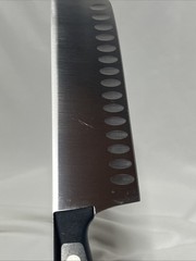 Wüsthof Gourmet 7″ (17cm) Nakiri Knife with a hollow edge model 4195-7