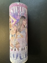 Taylor Swift Eras Tour 20oz Tumbler Stainless Steel Used