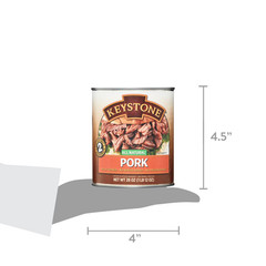 Keystone All Natural Pork, 28 oz Can