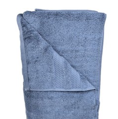 Hotel Premier Collection Oversized Bath Towel 30in X 58in FADED DENIM