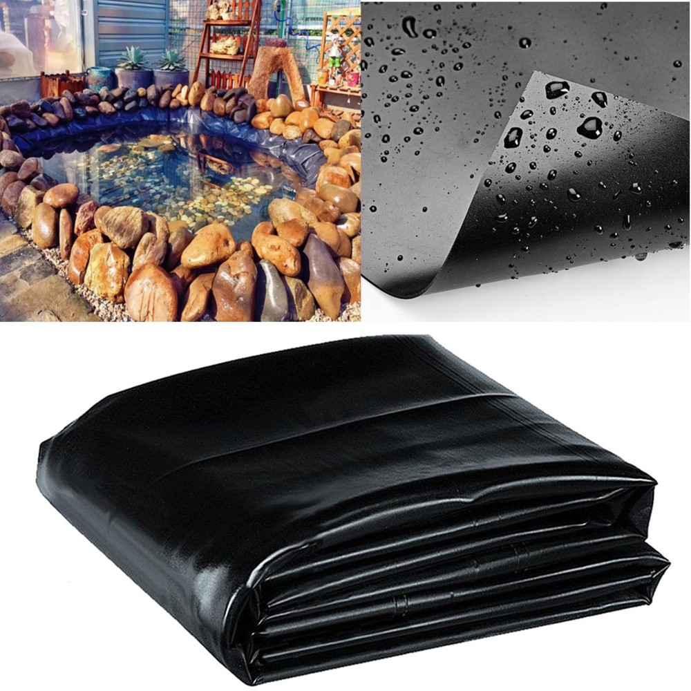13x13FT Waterproof Pond Liner Pond Liners Fish Liner Gardens Landscaping US