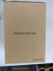 4Pack LED Solar Power Tiki Torch Flame Flickering Light Outdoor Garden Lawn Lamp