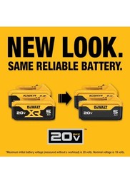 DEWALT 20V MAX 5.0Ah Battery Starter Kit (2-Pack) with DCB1104 4-Amp Charger